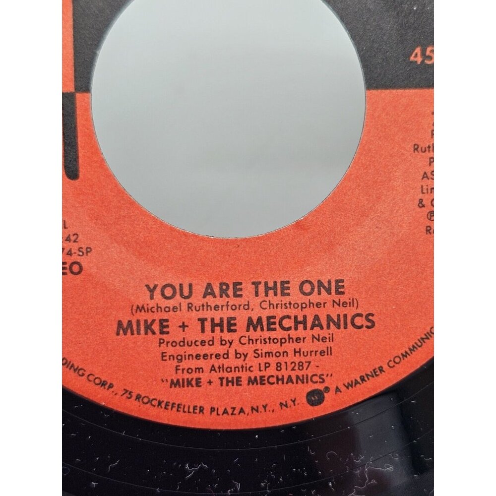 Vintage 1980's Mike & The Mechanics "All I Need Is A Miracle" 45rpm Vinyl Record - Picture 5 of 6